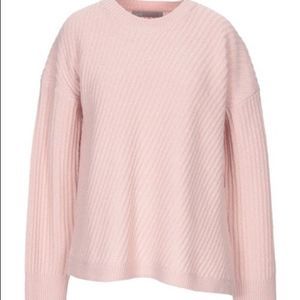 Vince Pale Pink Slouchy Sweater size Small